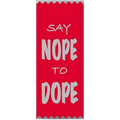 Stock Drug Free Ribbons (Say Nope to Dope)